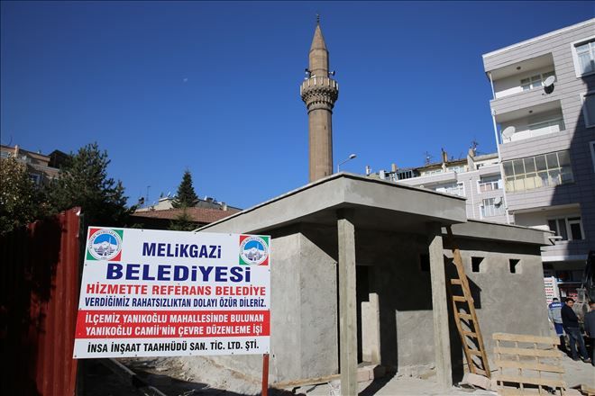 Yanıkoğlu Camisinde Restorasyon Çalışması