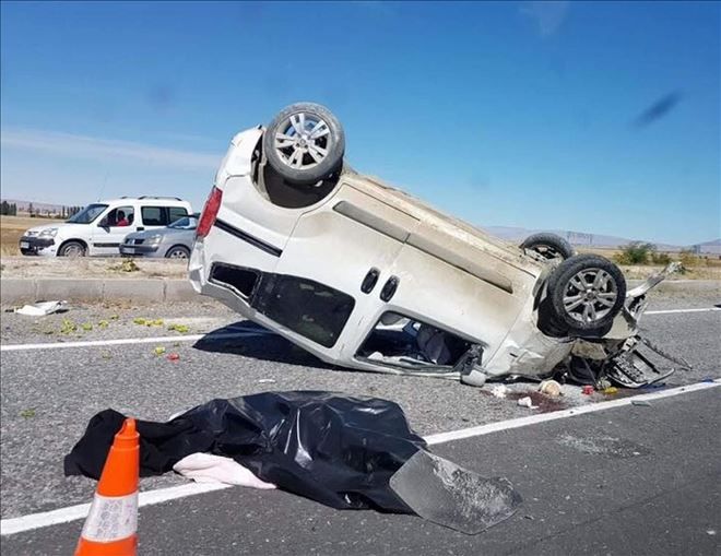 Kayseri´de trafik kazası: 1 ölü