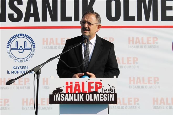 Çevre ve Şehircilik Bakanı Mehmet Özhaseki, Kayseri´de