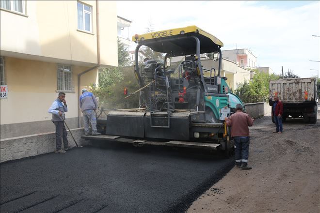  Tacettin Veli Mahallesi´nde 2 bin 200 ton asfalt kullanıldı