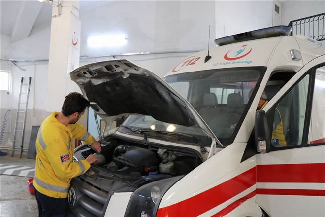  Sağlık Müdürlüğü kendi ambulans tamirhanesini kurdu 