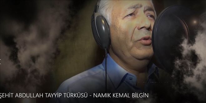 THM sanatçısı, 15 Temmuz şehidi Abdullah Tayyip Olçok için klip çekti