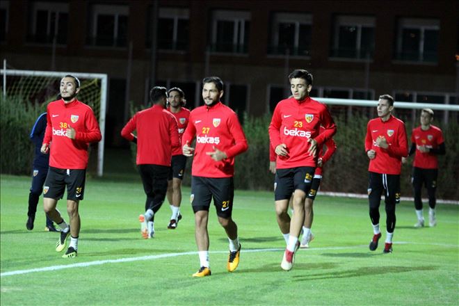 Kayserispor, Çaykur Rizespor maçı hazırlıklarına başladı 