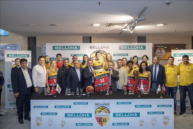 Kayseri Basketbol Kulübü Bellona ile sponsorluk imzaladı 