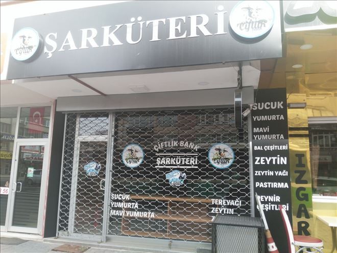 Çiftlik Bank Kayseri Şarküteri kepenk kapattı 