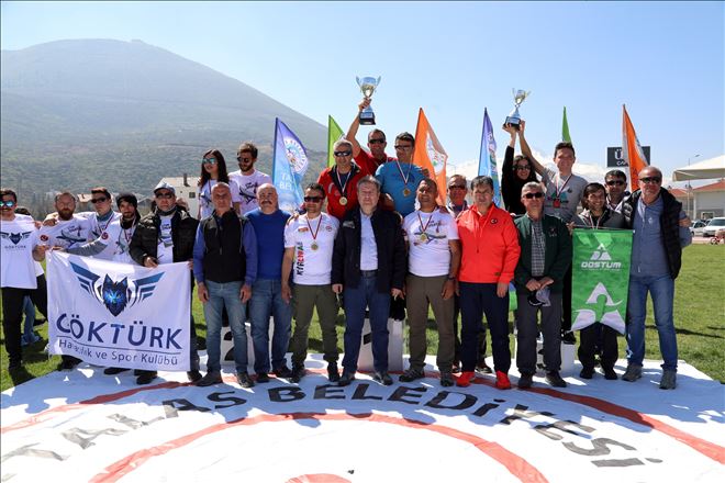 Yamaçparaşütü Türkiye Şampiyonası tamamlandı 