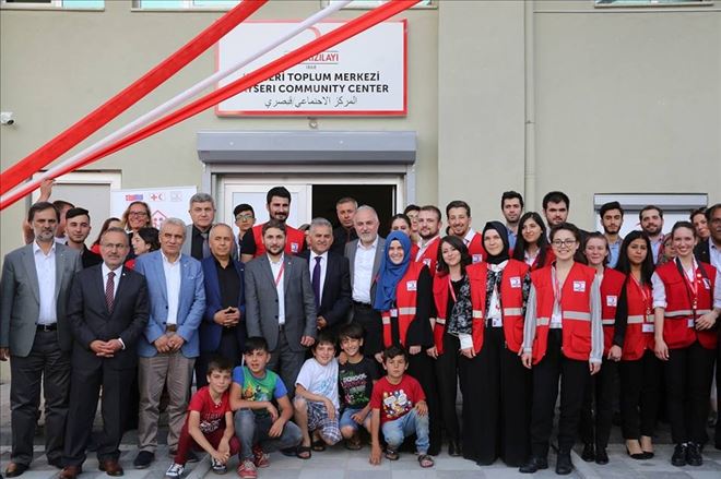  Türk Kızılayı Kayseri Toplum Merkezi açıldı 