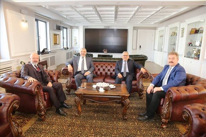 Kayseri Büyükşehir ve İlçe Belediye Başkanları Melikgazi´de 