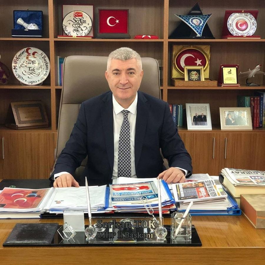 MHP Kayseri İl Başkanı Tok: “2020’de daha acısız günler geçirmeyi diliyoruz”