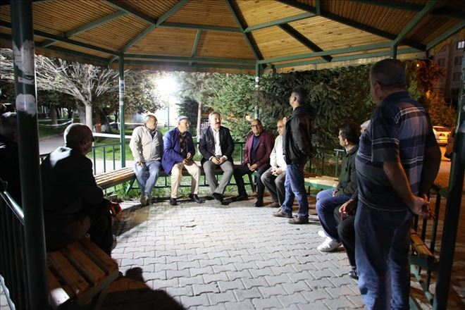 Melikgazi Belediye Başkanı Dr. Mustafa Palancıoğlu, İldem Halkı ile Sohbet Etti 