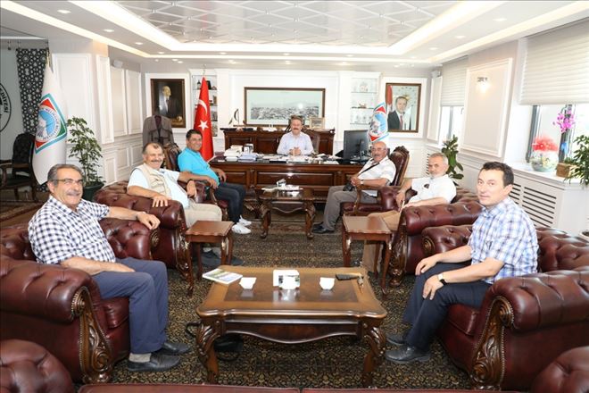 Türkiye Yazarlar Birliği üyeleri Başkan Palancıoğlu´nu ziyaret etti 